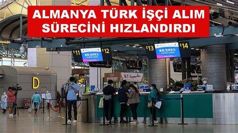 Almanya havaalanı türk işçi alımı